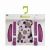 Qibbel Styling Set Deluxe Til Bagmonteret Barnestol Lilla Prikker -Cykelanhængere Butik 2 51908 1562242010
