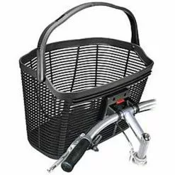 Kurv Front Kunststof KLICKFIX Lamello Sort