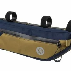 AGU Venture Overrørstaske Small Blå/Armagnac -Cykelanhængere Butik AGU Venture Overroerstaske Small Blaa 1628771600 03