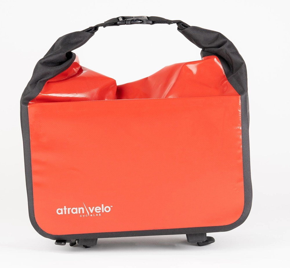 Atran Velo Travel Top Taske Med AVS Rød 5 Atran Velo Travel Top Taske Med AVS Rød - Billede 3