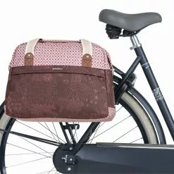 Cykelanhængere Butik -Cykelanhængere Butik Basil Boheme Carry All Taske Roed 1602505544 01