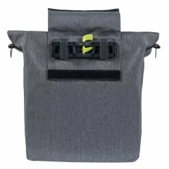 Basil City Shopper Skuldertaske Med Montering Til Bagagebærer Grå -Cykelanhængere Butik Basil City Shopper Skuldertaske med 1568010558 03