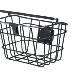 Basil Northlight Aluminium Front Kurv Med Hank