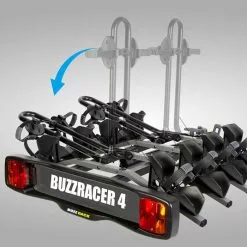 BuzzRack BUZZRACER-4 CYKELHOLDER TIL 4 CYKLER -Cykelanhængere Butik BuzzRack BUZZRACER 4 CYKELHOLDER TIL 1668165427 01