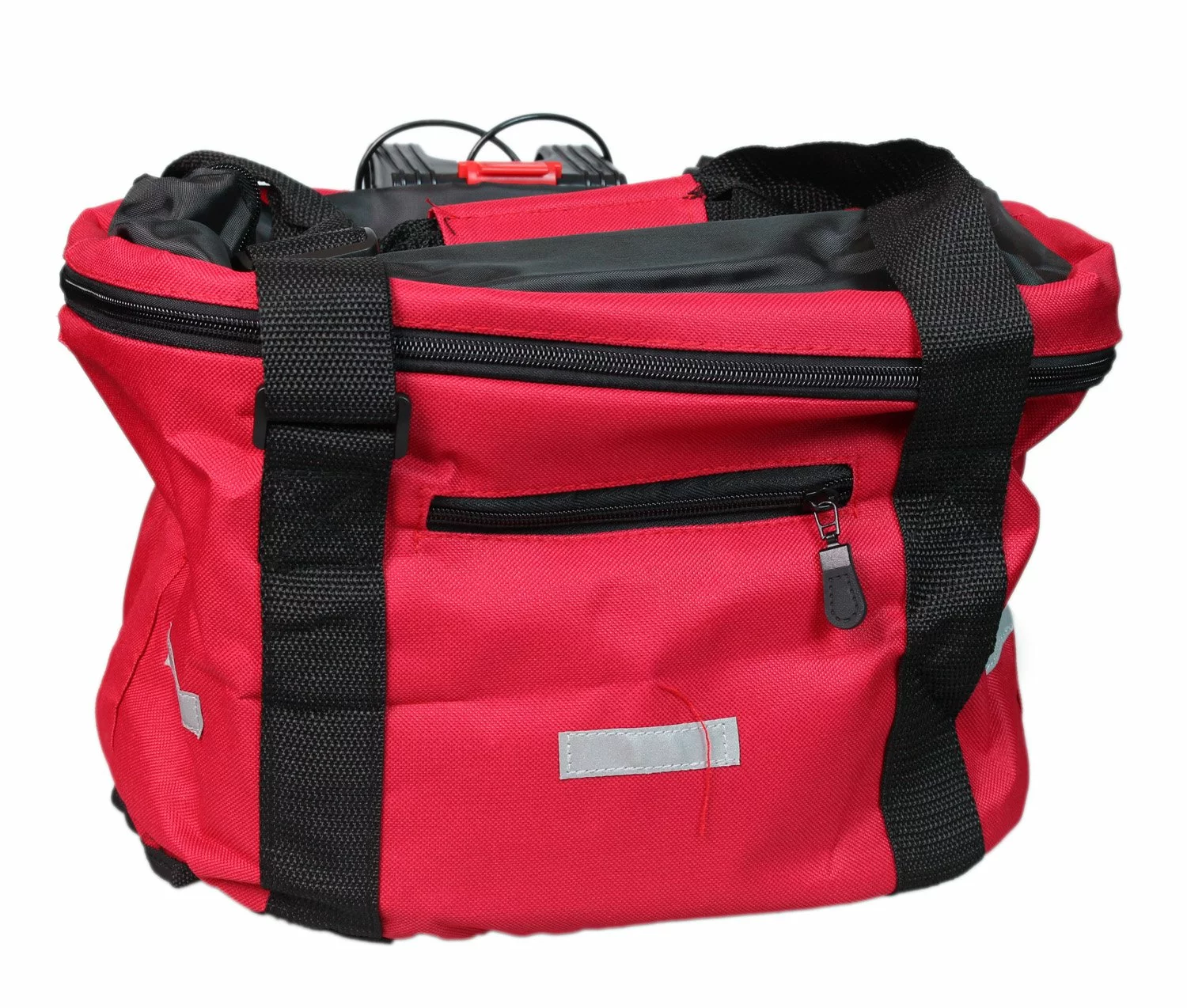 Cykeltaske Til Styr Med Quick Montering Rød 4 Cykeltaske Til Styr Med Quick Montering Rød - Billede 2