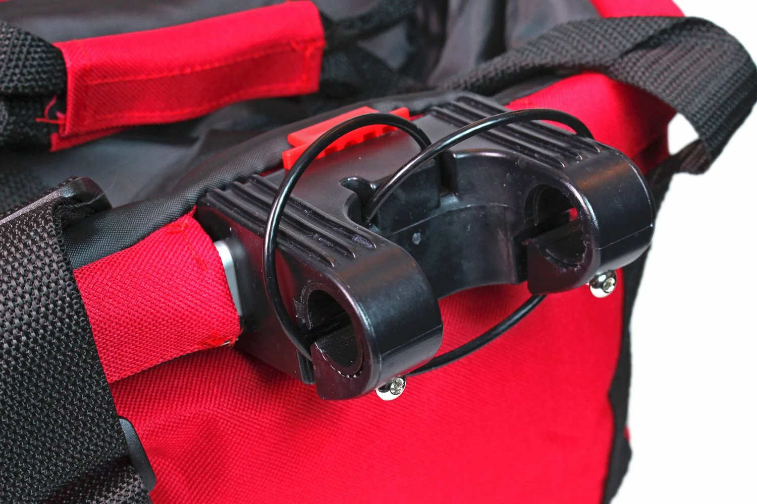 Cykeltaske Til Styr Med Quick Montering Rød 5 Cykeltaske Til Styr Med Quick Montering Rød - Billede 3