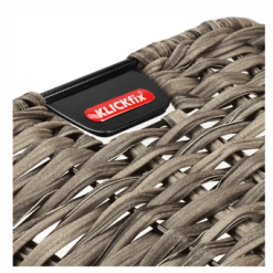 KLICKfix Structura Kurv I Brun Flet -Cykelanhængere Butik KLICKfix Structura kurv i brun flet 1563530259 02