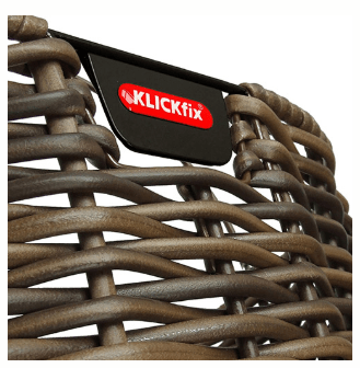 KLICKfix Structura Oval Kurv I Brun 5 KLICKfix Structura Oval Kurv I Brun - Billede 3