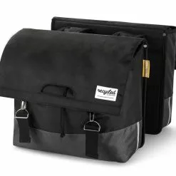 Urban Proof Cykeltaske Dobbelt 40 Liter Sort/Grå