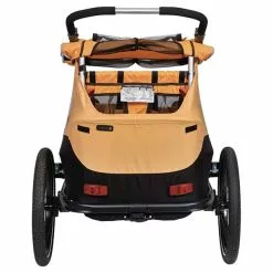 XLC Duo S Cykeltrailer Til 2 Børn Orange -Cykelanhængere Butik XLC Duo S Cykeltrailer til 2 Boern Or 1654851789 04