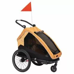 XLC Mono S Cykeltrailer Til 1 Barn Orange -Cykelanhængere Butik XLC Mono S Cykeltrailer til 1 Barn O 1654851931 05