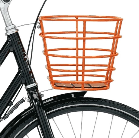 28" Orange Norden Kurv Med Træbund 4 28" Orange Norden Kurv Med Træbund - Billede 2